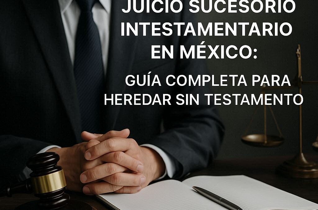 Juicio Sucesorio Intestamentario en México: Guía Completa para Heredar sin Testamento.